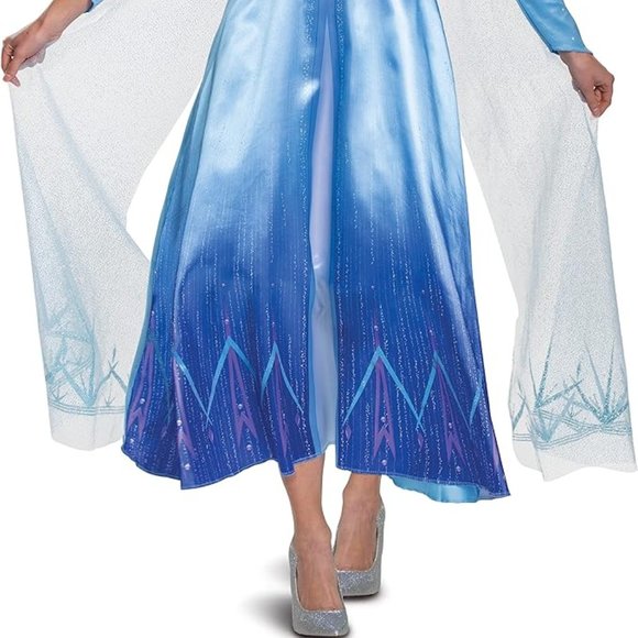 Elsa Disguise womens Disney Elsa Frozen 2 Deluxe Adult Costume - Picture 3 of 6